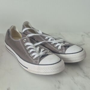 Converse Men's Charcoal Canvas Sneakers